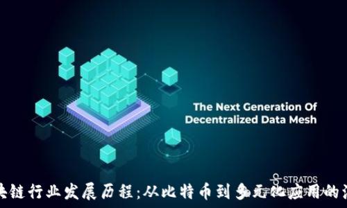   

区块链行业发展历程：从比特币到多元化应用的演变
