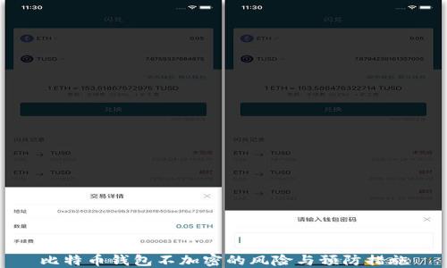 
比特币钱包不加密的风险与预防措施